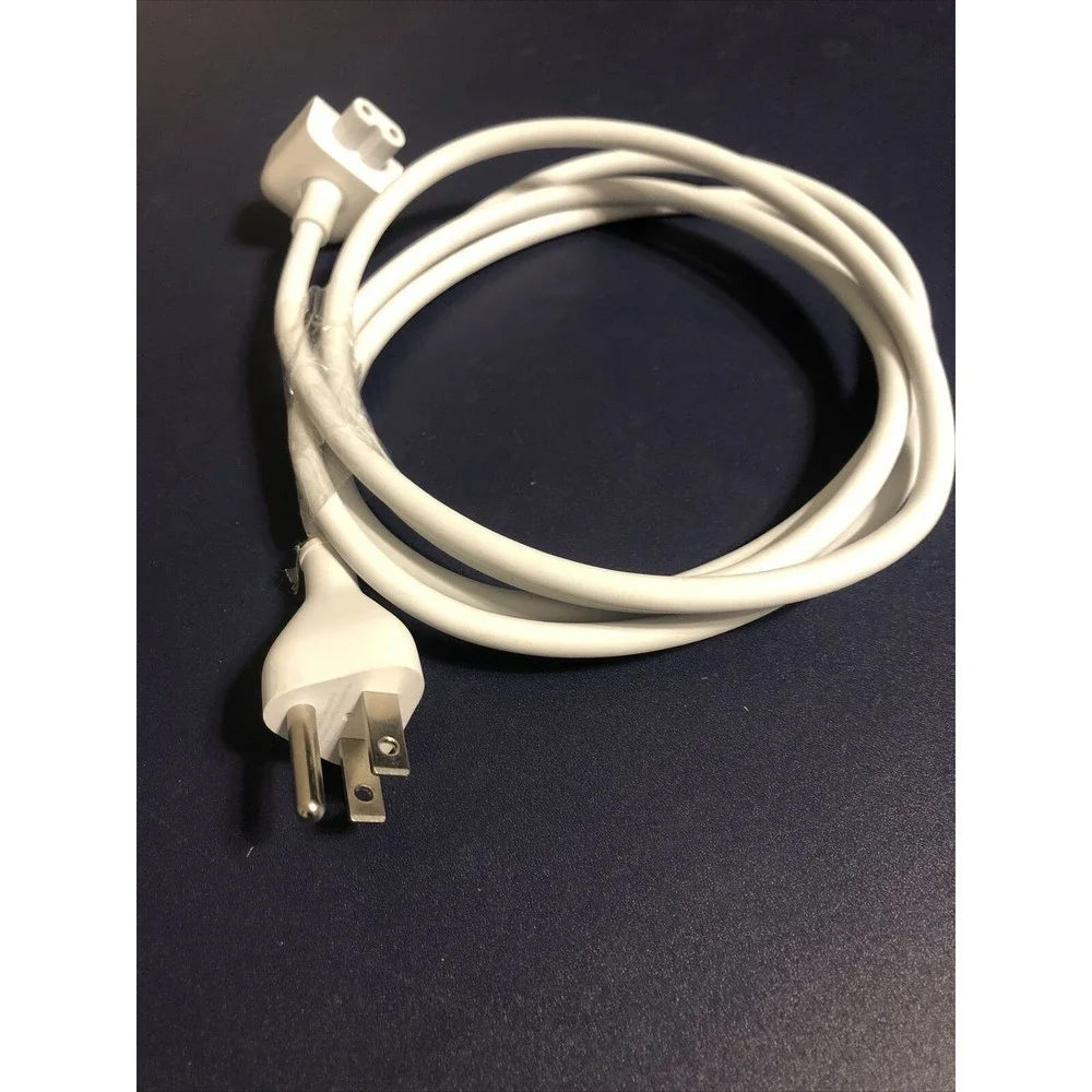 Longwell AC White Power Cord Cable 2.5A 125v Macbook Genuine Original